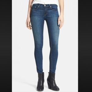 Rag & Bone Skinny Denim Jeans 27 Woodford Dark